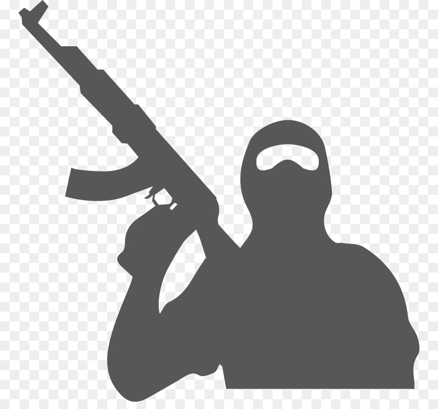 Silhouette Terrorism Black - Silhouette png download - 824*825 - Free Transparent Silhouette png Download.