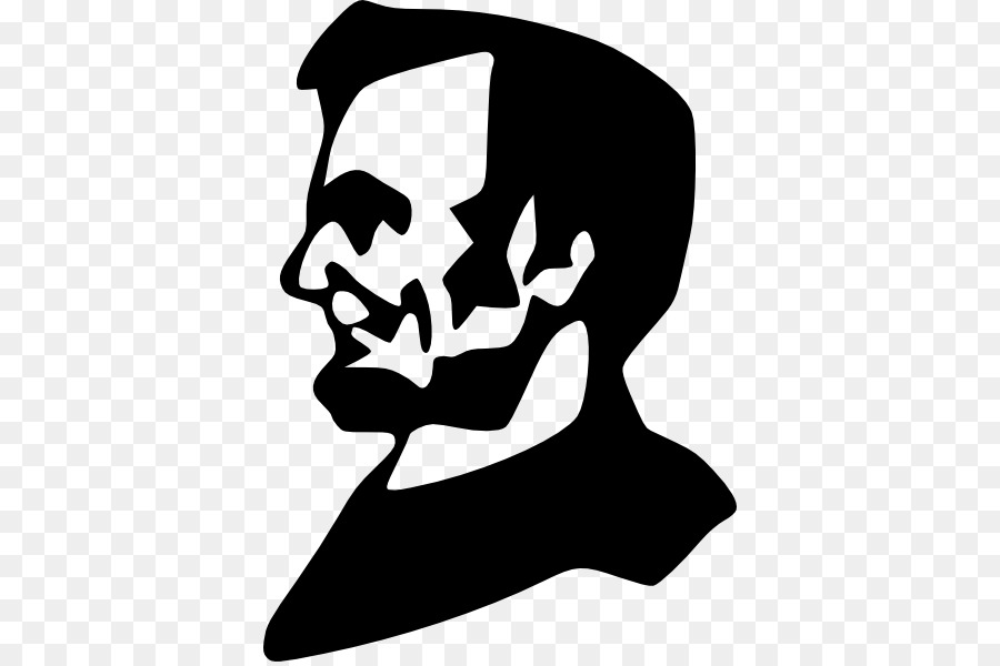 Silhouette Lincoln Memorial Abraham Lincoln Clip art - Silhouette png download - 426*596 - Free Transparent Silhouette png Download.