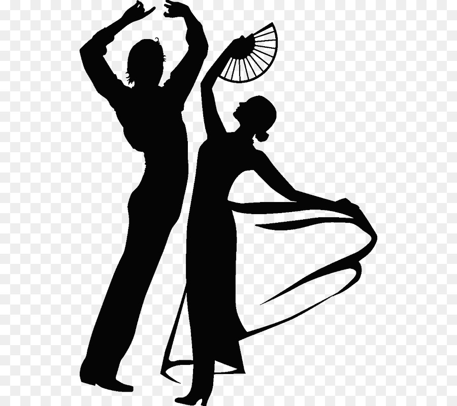 Silhouette Ballroom dance Flamenco Guitar - Silhouette png download - 800*800 - Free Transparent Silhouette png Download.