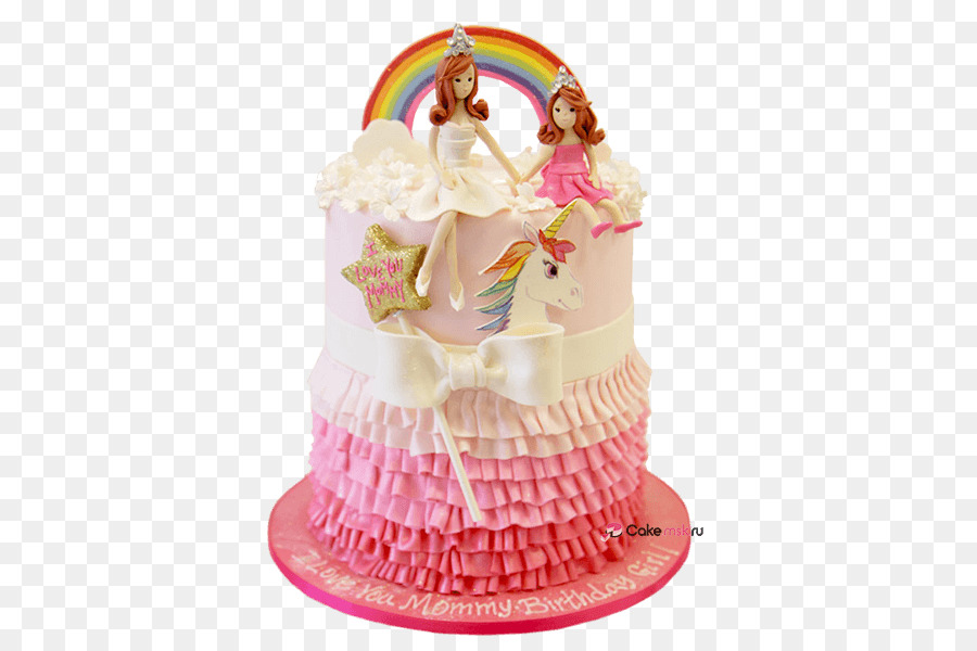 Torte Birthday cake Cake decorating Rainbow cookie Princess cake - cake png download - 600*600 - Free Transparent Torte png Download.
