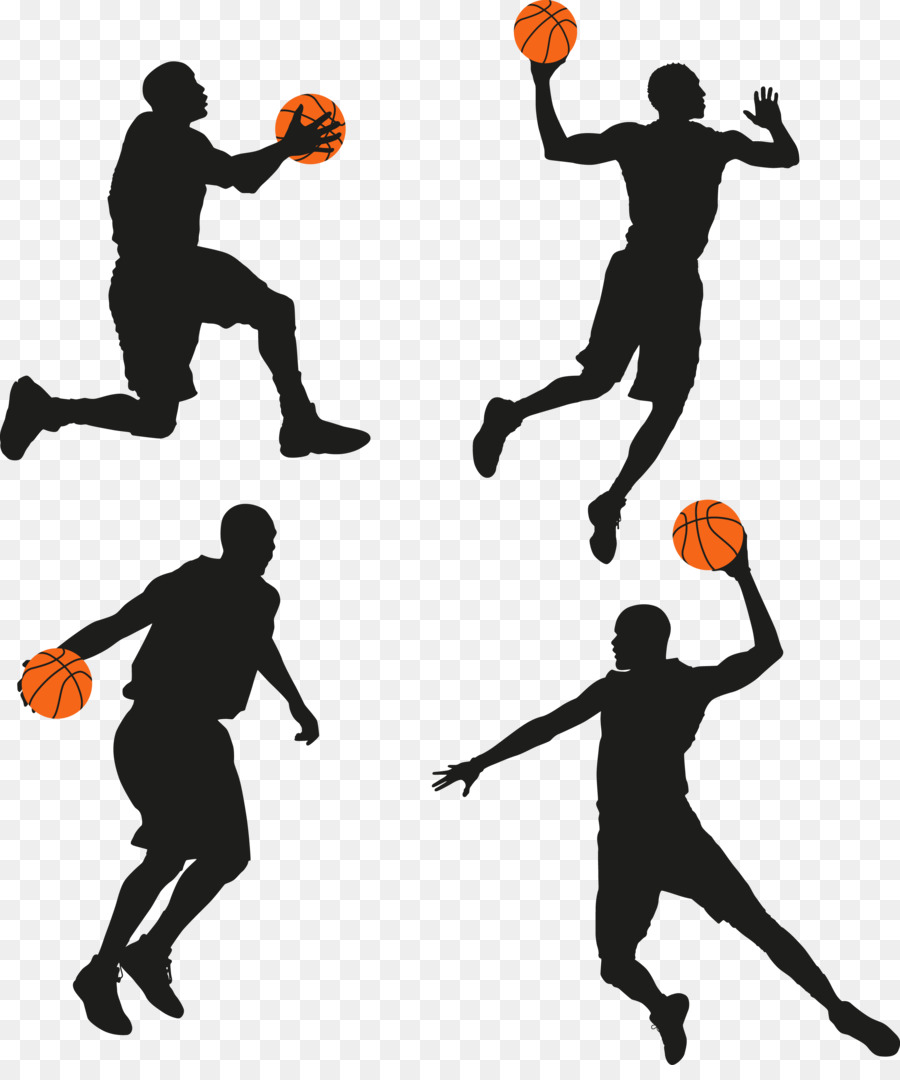 T-shirt NCAA Mens Division I Basketball Tournament NBA Sport - Black silhouette sports vector playing basketball png download - 2611*3089 - Free Transparent Tshirt png Download.