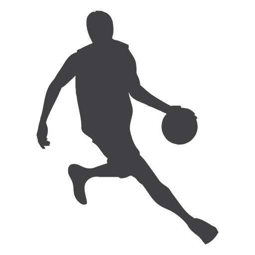 NBA Basketball player Silhouette Slam dunk - esfera png download - 512* ...