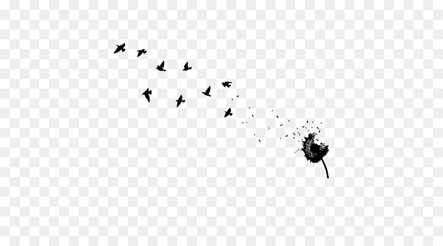 Tattoo artist Dandelion Flash Abziehtattoo - birds and flowers png download - 500*500 - Free Transparent Tattoo png Download.