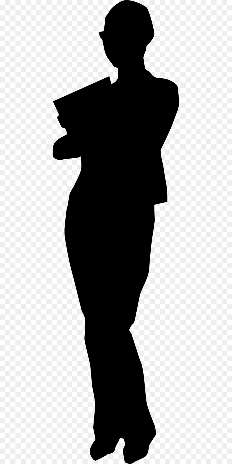 Silhouette Business Pant Suits Woman - Silhouette png download - 685* ...