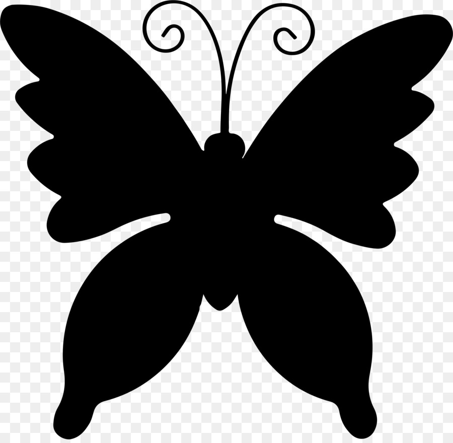 Swallowtail butterfly Stencil Silhouette - butterfly png download - 2288*2220 - Free Transparent Butterfly png Download.