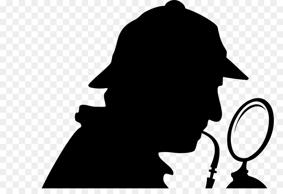 King & King Detective Agency Private investigator Mobile app Mobile Phones Handheld Devices - sherlock holmes silhouette png magnifying glass png download - 842*602 - Free Transparent King  King Detective Agency png Download.