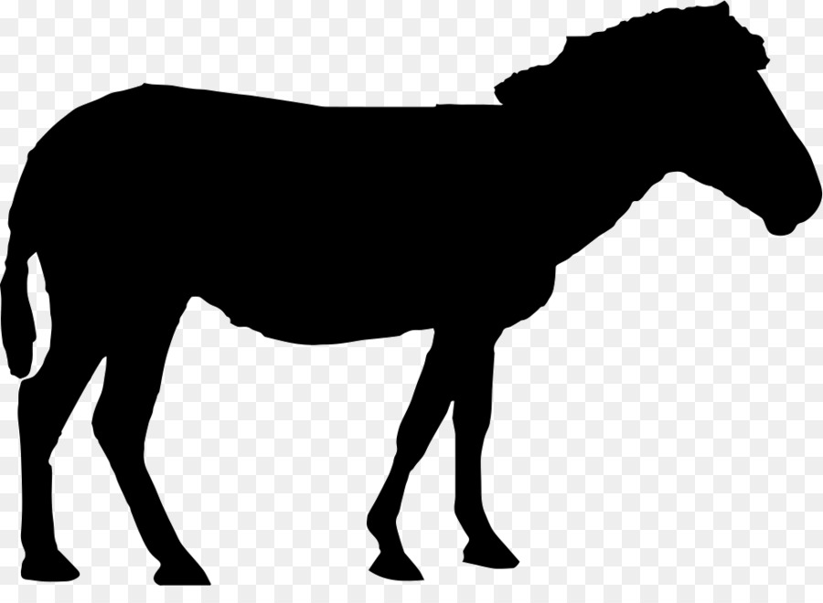 Mustang Standing Horse Silhouette - mustang png download - 981*699 - Free Transparent Mustang png Download.