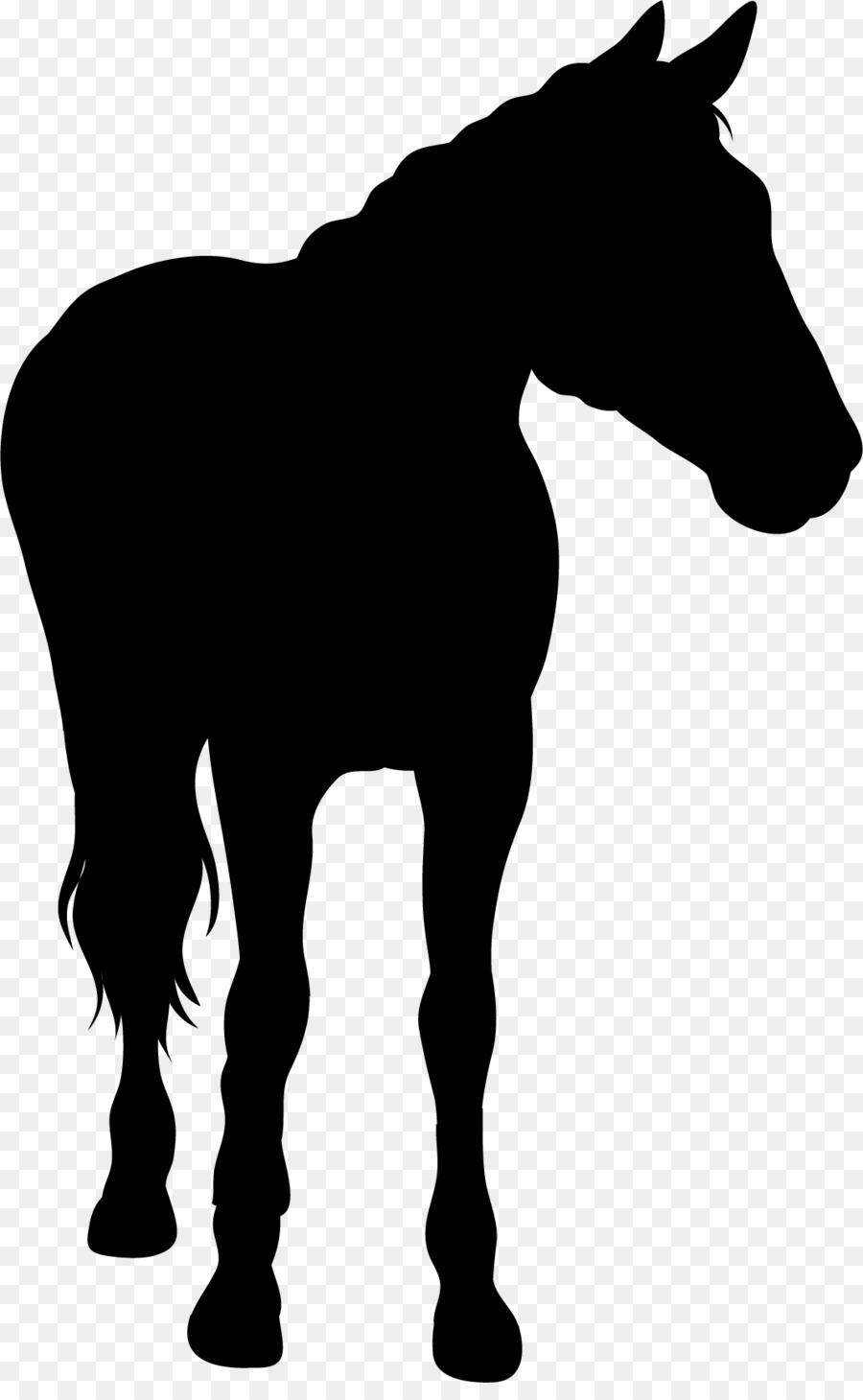 Horse Silhouette - A horse silhouette png download - 1069*1713 - Free Transparent Horse png Download.