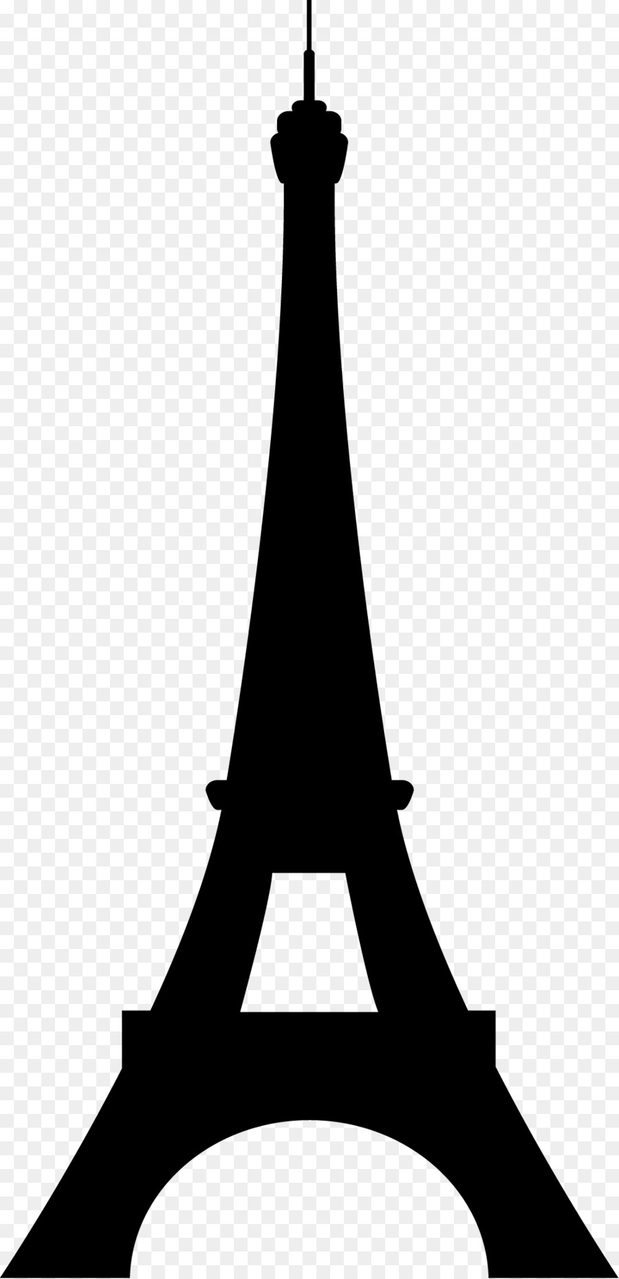 Eiffel Tower Paris, Paris (Quai de Bercy) Idea Hotel - Black silhouette png download - 1001*2068 - Free Transparent Eiffel Tower png Download.