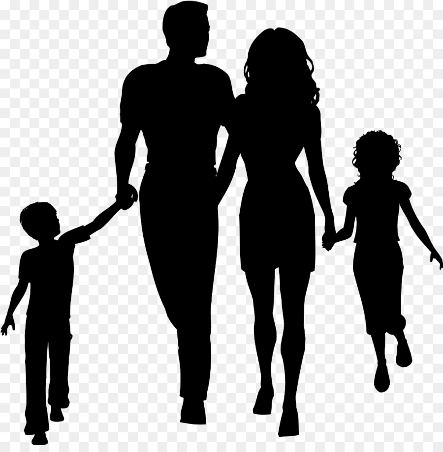 Family Silhouette Clip art - WORSHIP png download - 914*720 - Free