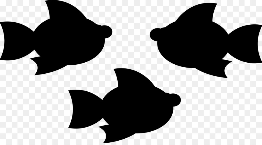 Silhouette Fish Clip art - Silhouette png download - 2400*1318 - Free Transparent Silhouette png Download.