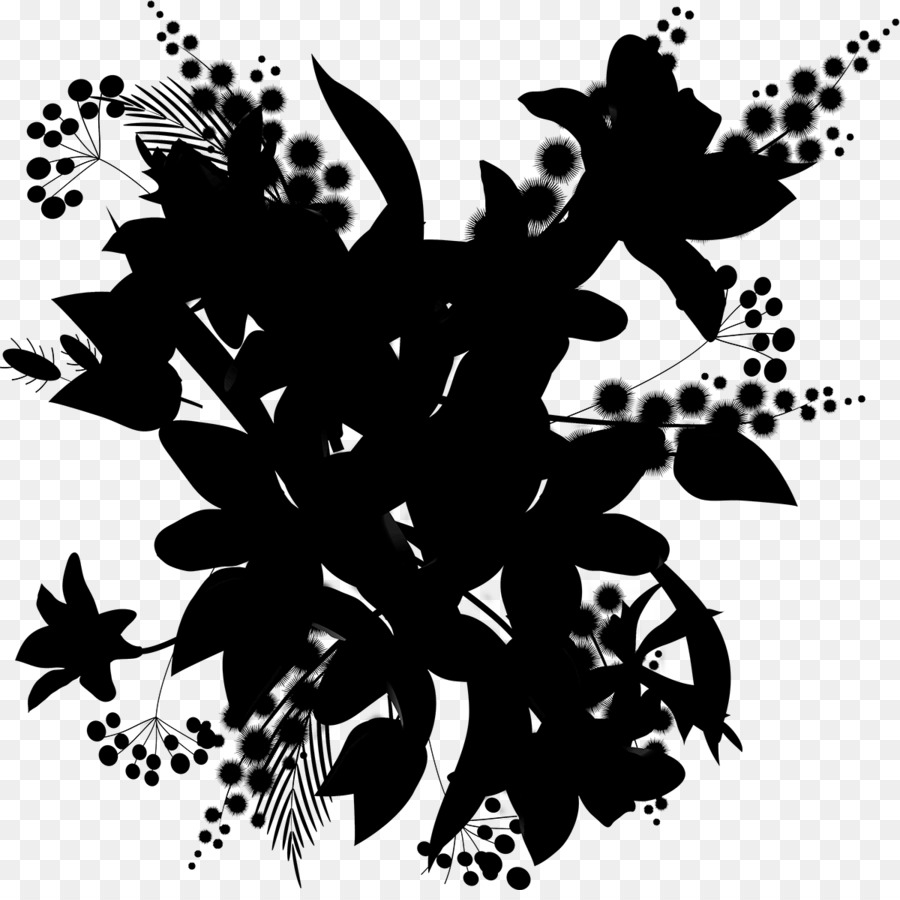 Pattern Flower Desktop Wallpaper Silhouette Font -  png download - 1200*1186 - Free Transparent Flower png Download.