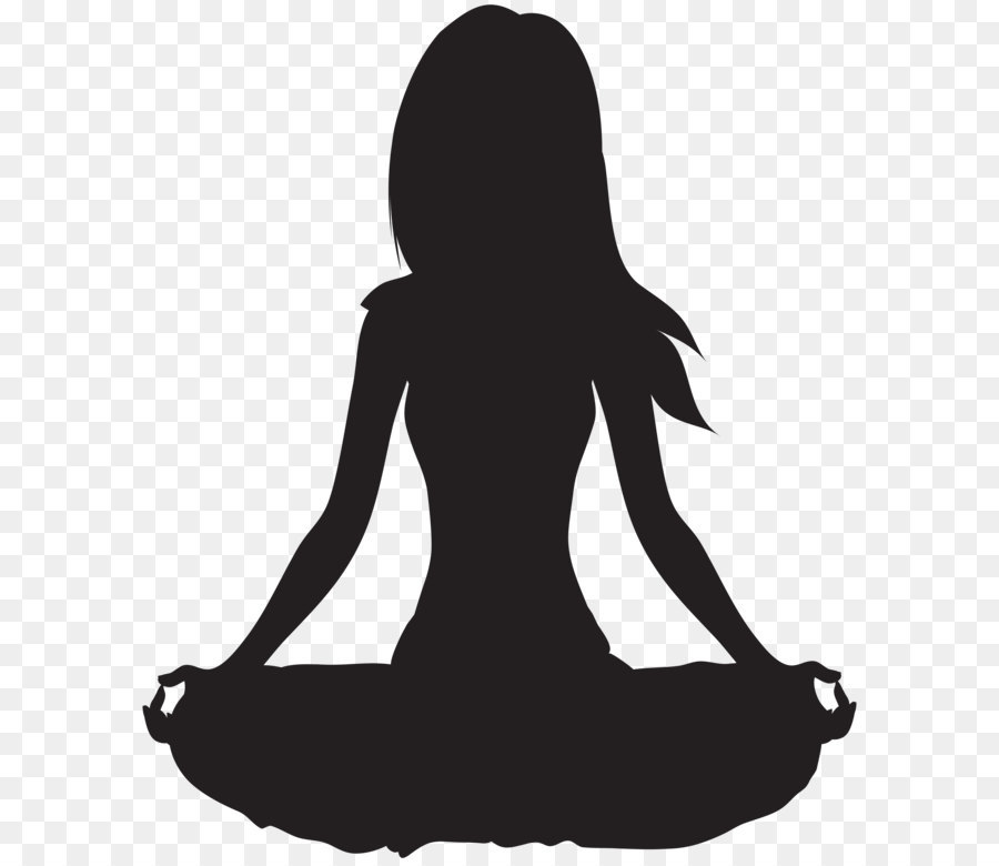 Meditation Clip art - Meditate Silhouette PNG Clip Art png download - 6696*8000 - Free Transparent Meditation png Download.
