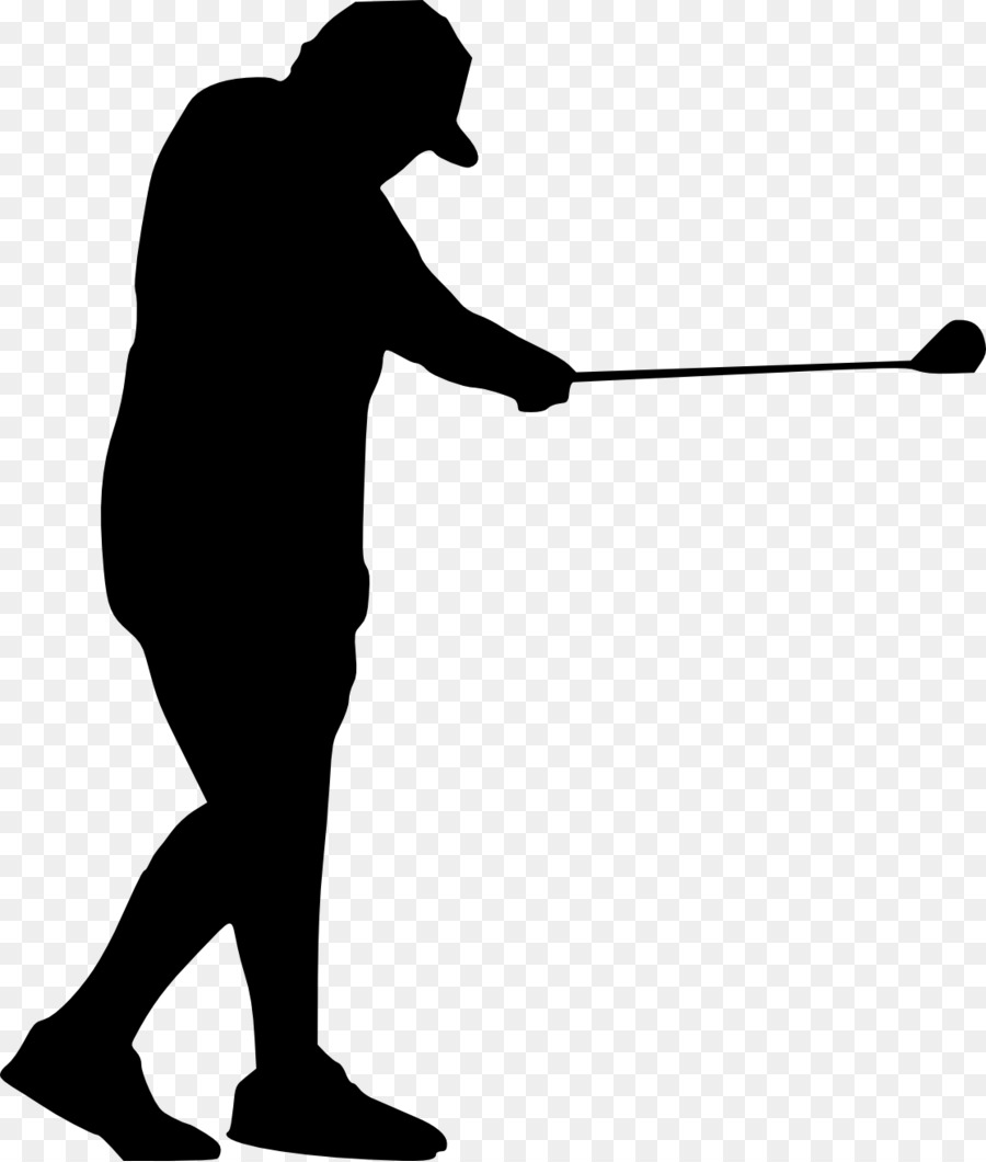 Silhouette Golfer - silhouettes png download - 1115*1312 - Free Transparent Silhouette png Download.