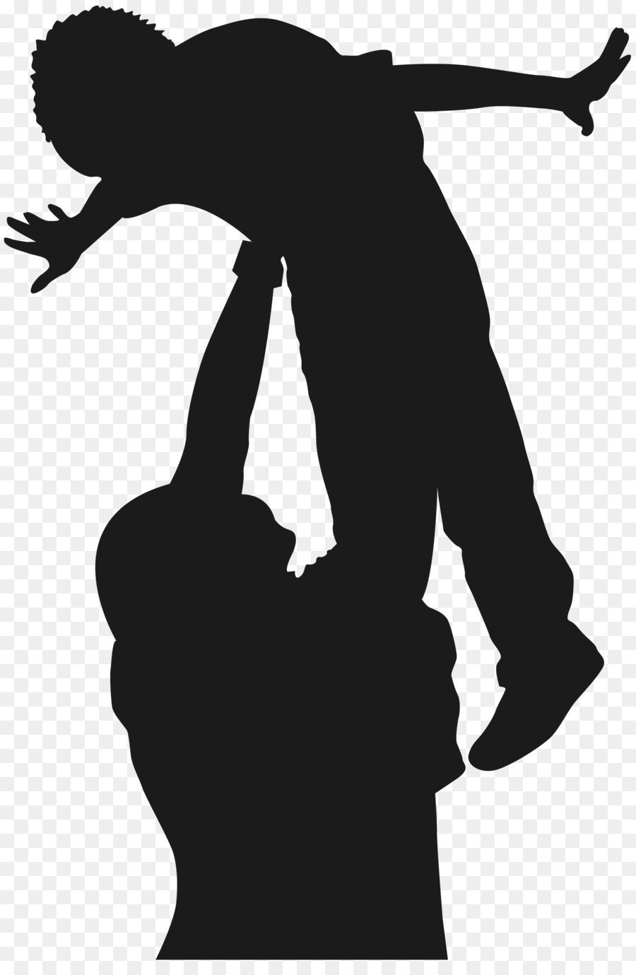 Silhouette Father - Fathers Day png download - 2537*3840 - Free Transparent Silhouette png Download.