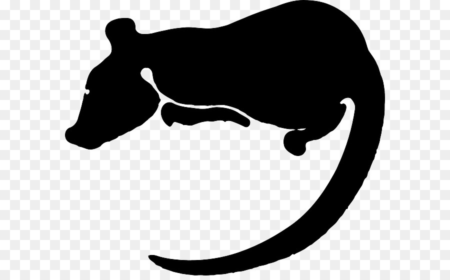 Laboratory rat Chinese zodiac Rodent Clip art - animal silhouettes png download - 640*551 - Free Transparent Laboratory Rat png Download.
