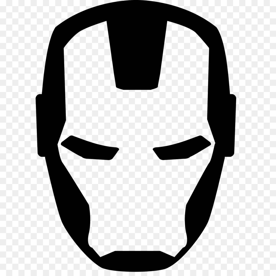 Silhouette Man's Head