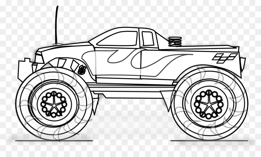 Pickup truck Car Monster truck Coloring book - Truck Pictures For Kids png download - 1969*1170 - Free Transparent Pickup Truck png Download.