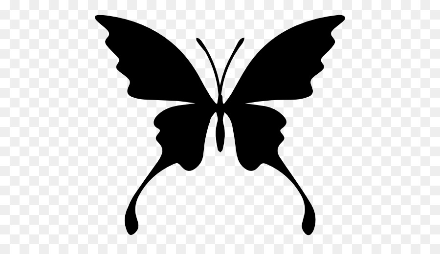 Butterfly Insect Silhouette Clip art - butterfly png download - 512*512 - Free Transparent Butterfly png Download.