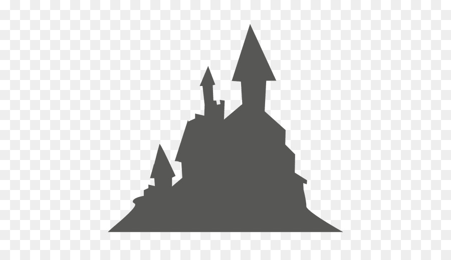 Silhouette Castle - Silhouette png download - 512*512 - Free Transparent Silhouette png Download.