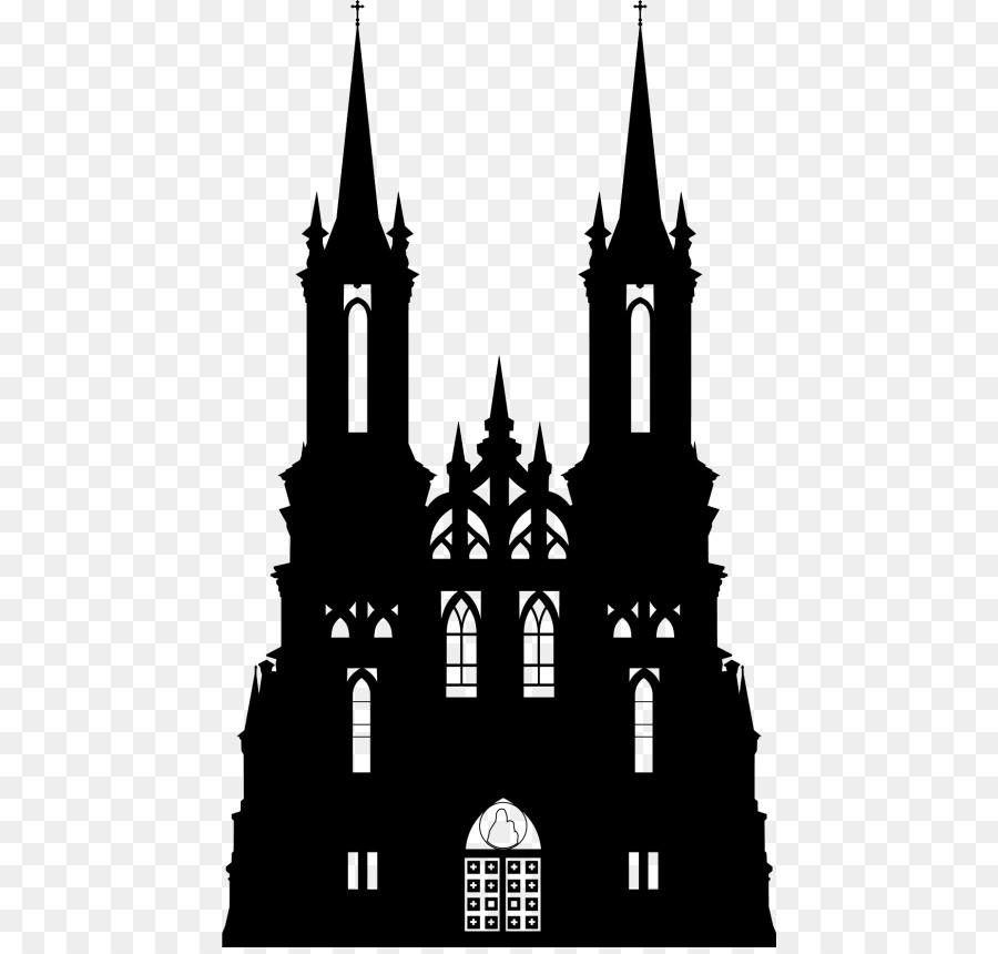 Silhouette Of A Castle