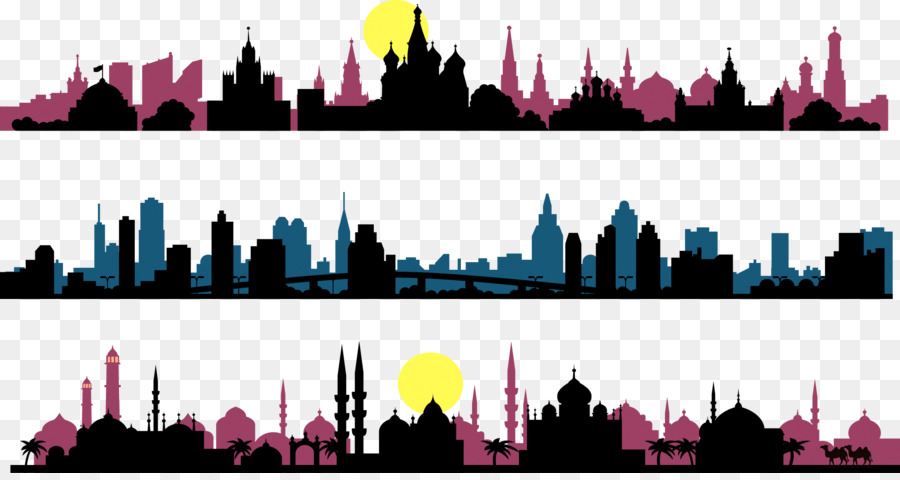 Silhouette City Wallpaper - City Silhouette png download - 2244*1180 - Free Transparent Silhouette png Download.