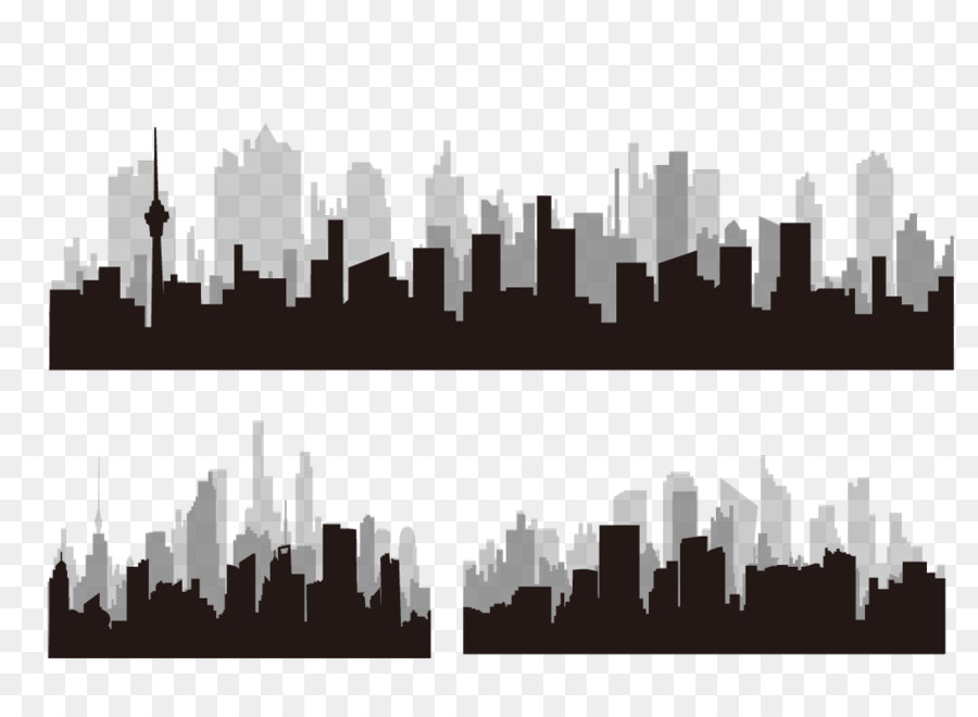 Silhouette Architecture City - City Silhouette png download - 1090*797 - Free Transparent Silhouette png Download.