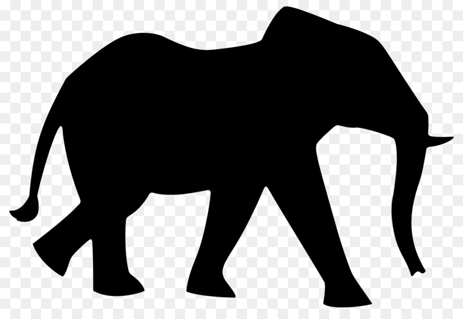 African elephant Silhouette Indian elephant - elephant png download - 1000*678 - Free Transparent African Elephant png Download.