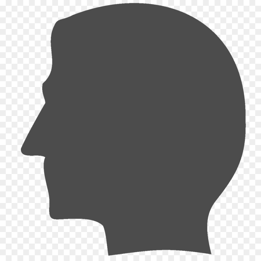 Nose Forehead Chin Silhouette - nose png download - 1024*1024 - Free Transparent Nose png Download.