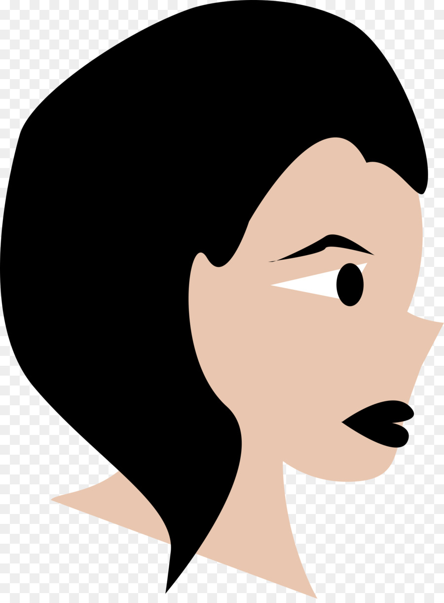 Silhouette Of A Man's Face