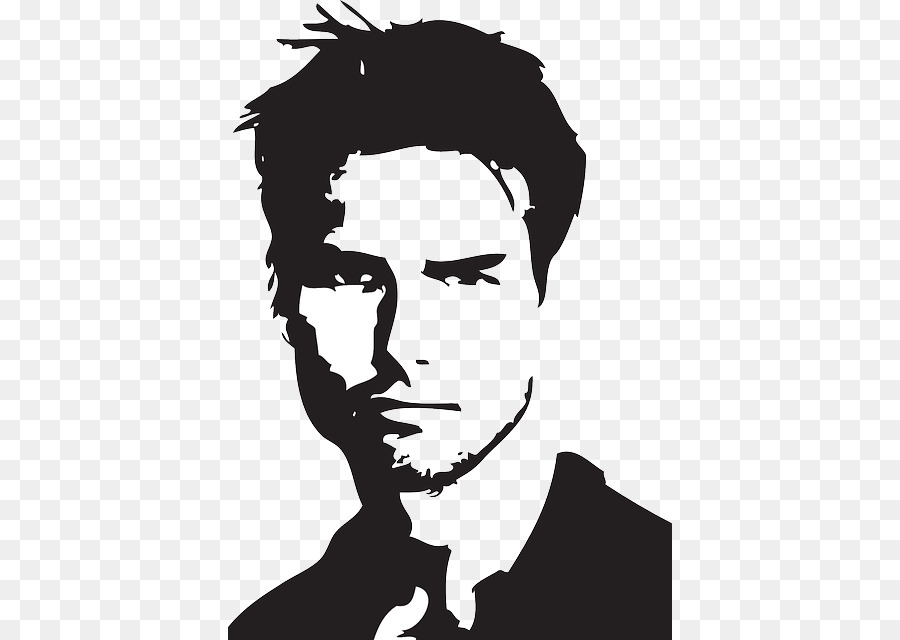 Silhouette Of A Man's Face
