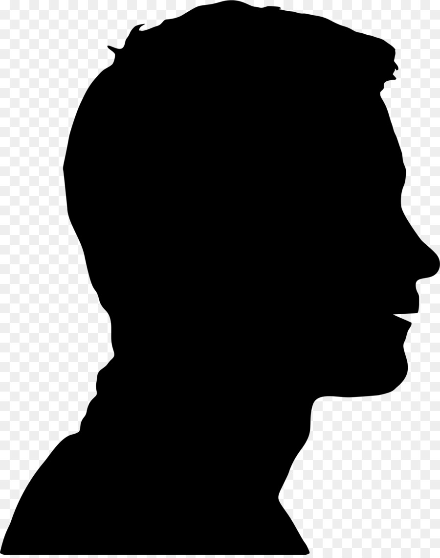 Silhouette Of A Man's Head