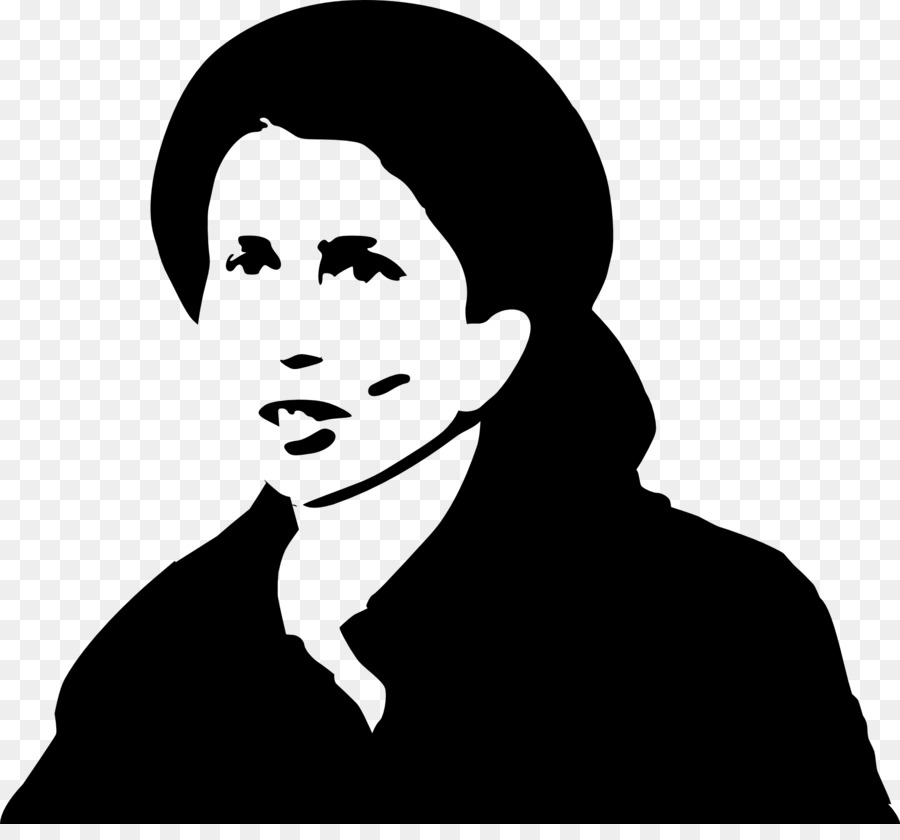 Silhouette Of A Woman's Face