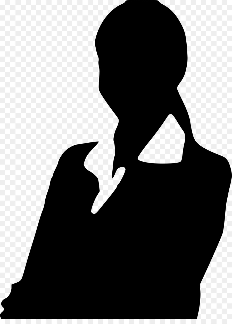 Silhouette Of A Woman's Head