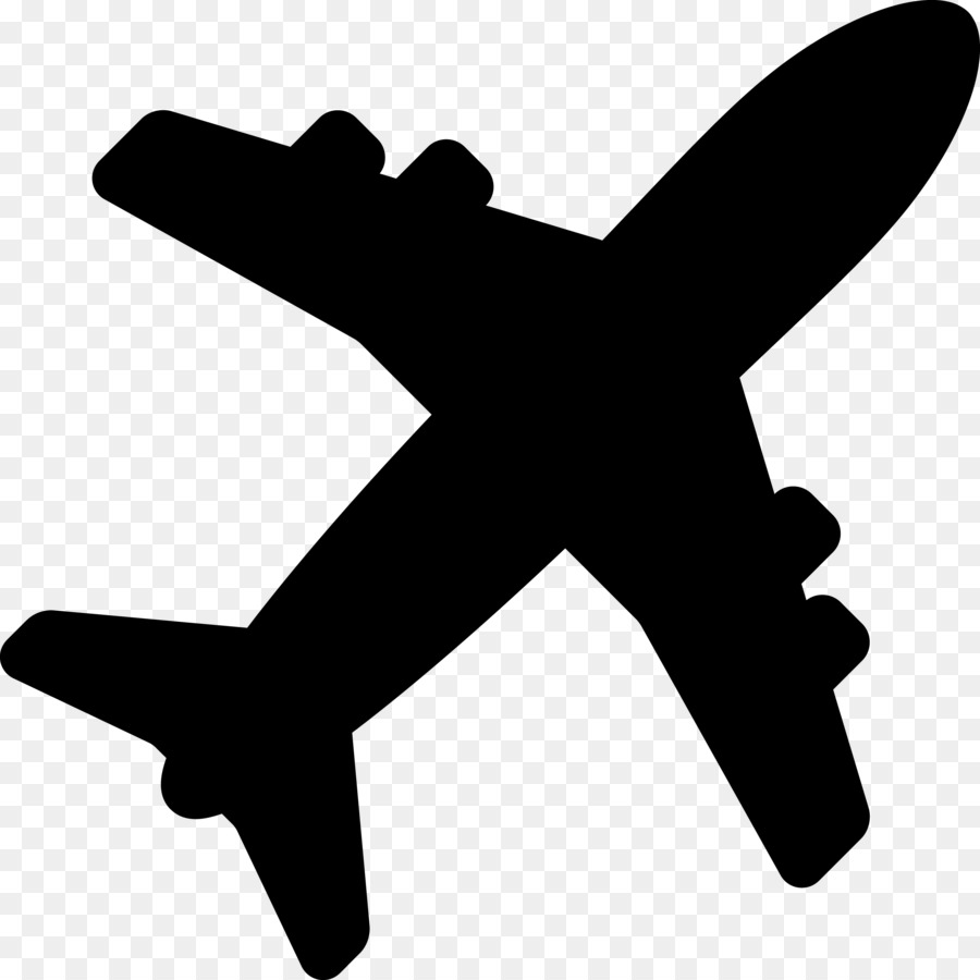 Airplane Air Transportation Silhouette - airplane png download - 2550*2550 - Free Transparent Airplane png Download.