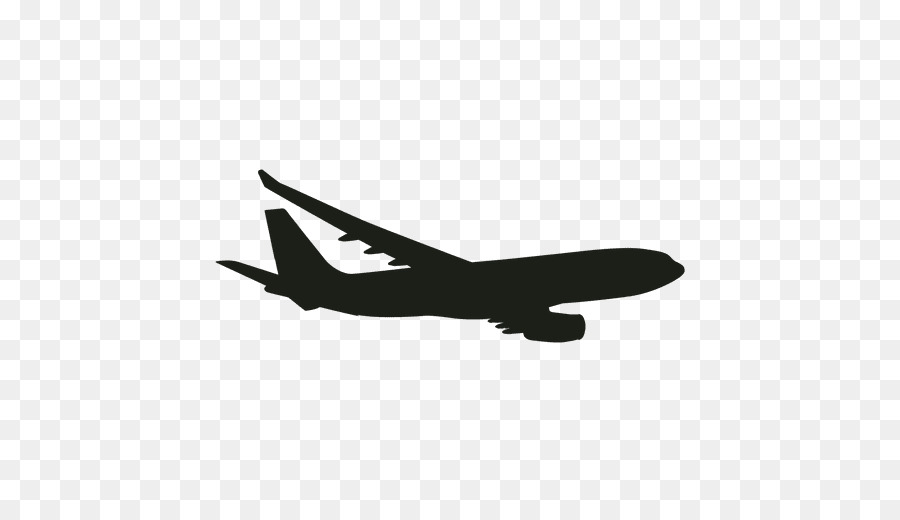 Airplane Wing Silhouette Flight Aircraft - aircraft vector png download - 512*512 - Free Transparent Airplane png Download.
