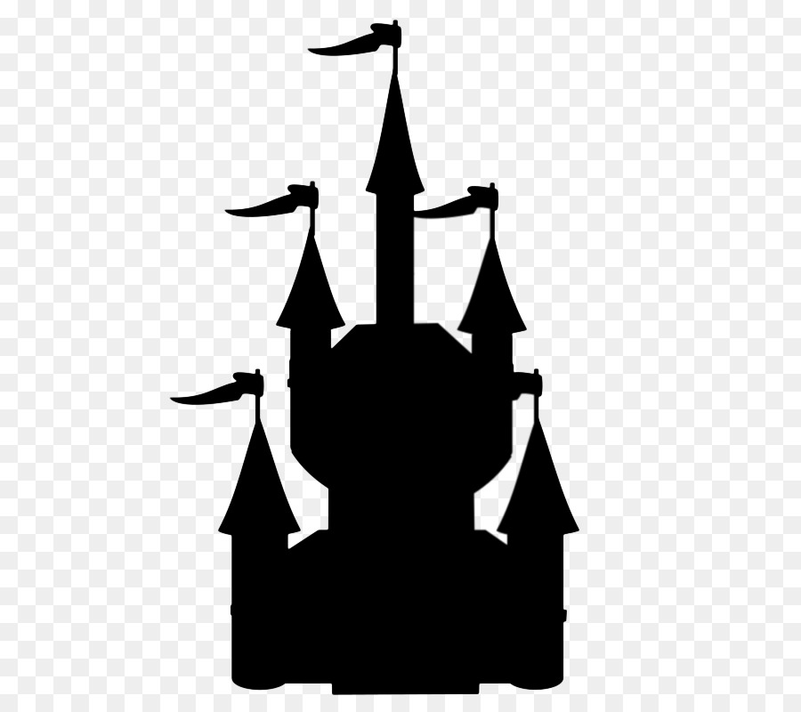 Silhouette Of Cinderella's Castle