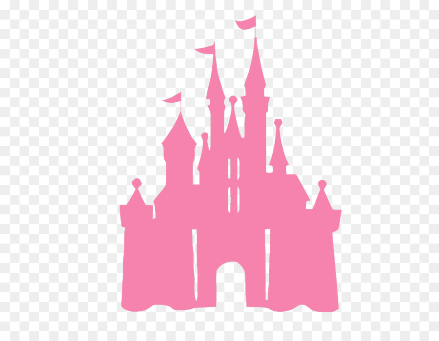 Silhouette Of Cinderella's Castle