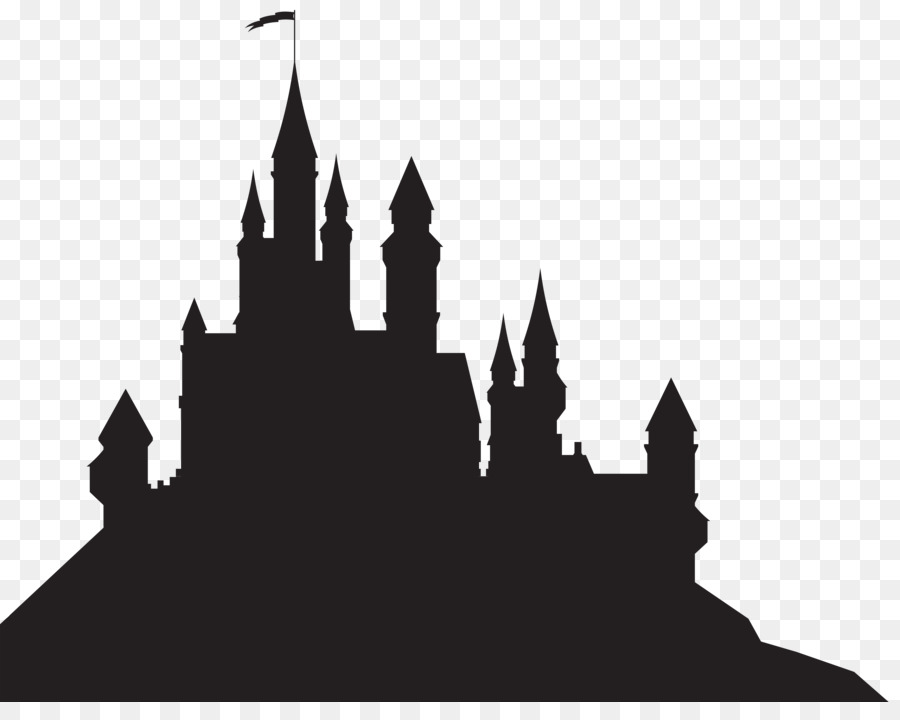 Silhouette Of Cinderella's Castle