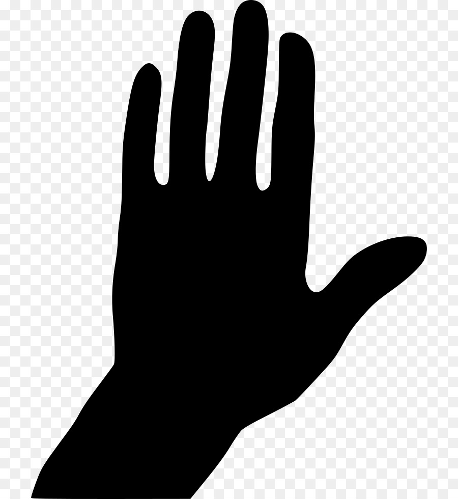 Thumb Hand model Silhouette Glove Clip art - Silhouette png download - 778*980 - Free Transparent Thumb png Download.