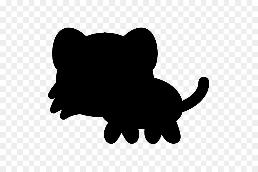 Silhouette Tiger Whiskers Lion - Silhouette png download - 600*600 - Free Transparent Silhouette png Download.