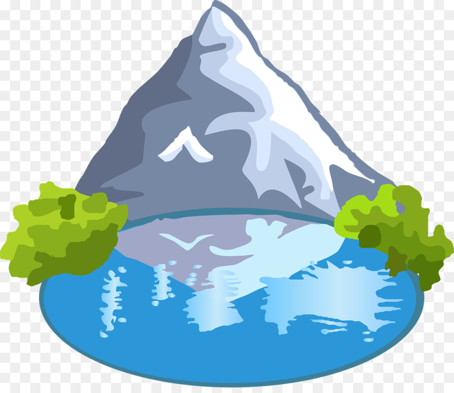 Lake Clip art - mountain png download - 1280*1094 - Free Transparent Lake png Download.