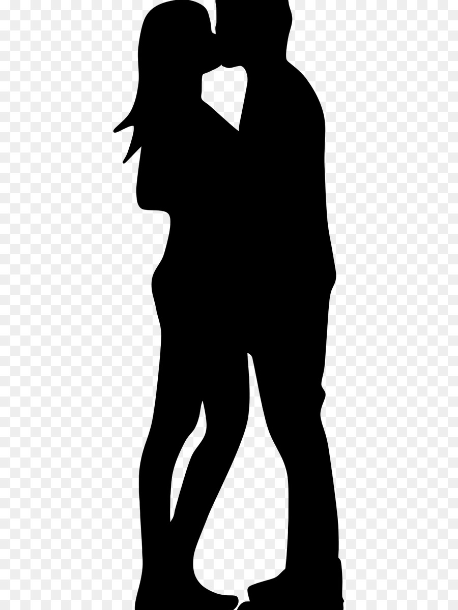 Silhouette Portable Network Graphics Clip art Vector graphics Kiss - valentine silhouette png kissing png download - 640*1200 - Free Transparent Silhouette png Download.