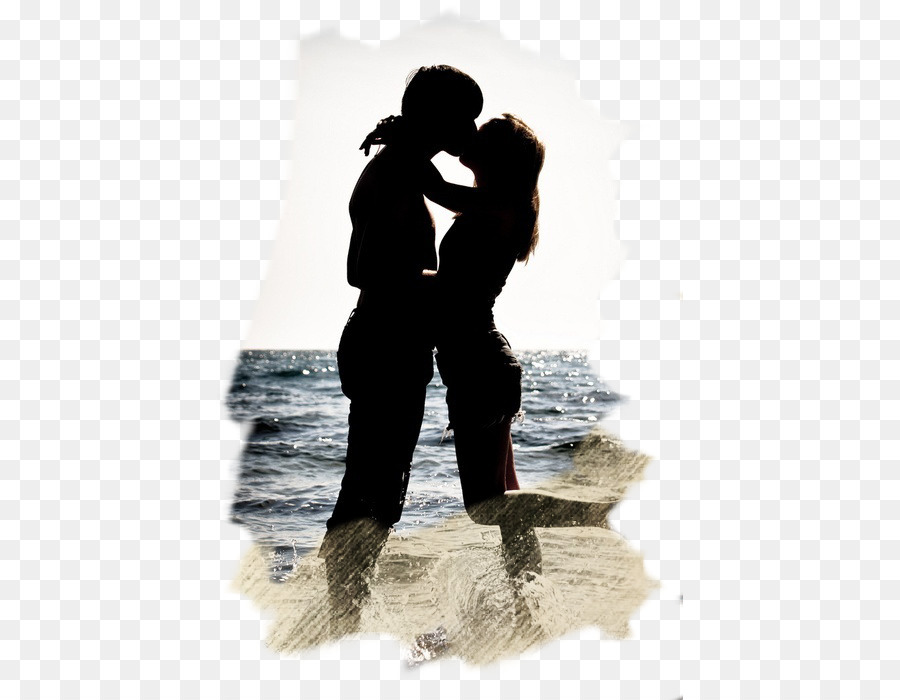 Kiss Love couple Romance Ex - h5 creative couple kissing seaside png download - 467*700 - Free Transparent Kiss png Download.