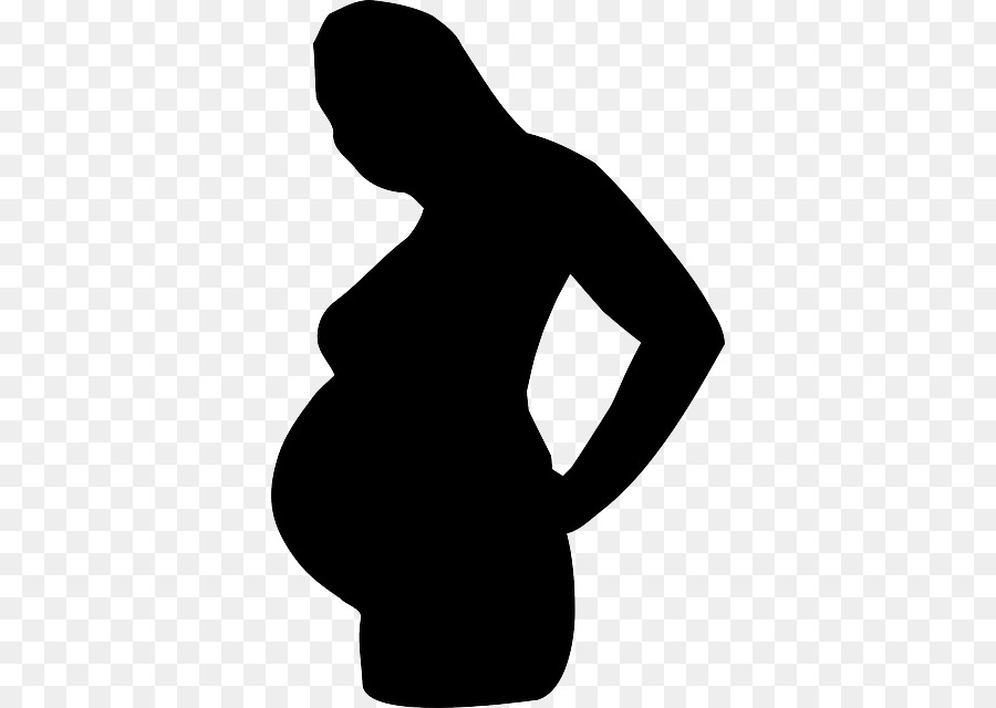 Pregnancy Silhouette Clip art - pregnant Mother png download - 410*640 - Free Transparent  png Download.
