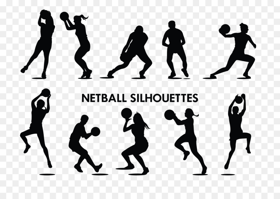 Silhouette Netball Clip art - netball png download - 1400*980 - Free Transparent Silhouette png Download.