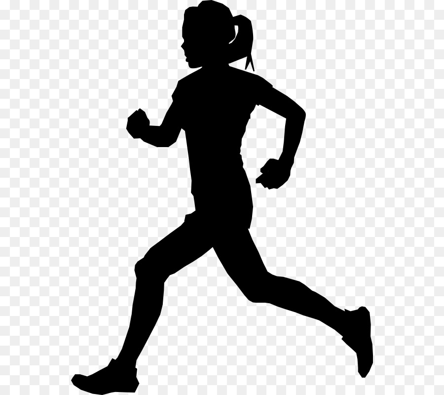 Silhouette Royalty-free Clip art - jogging png download - 612*800 - Free Transparent Silhouette png Download.