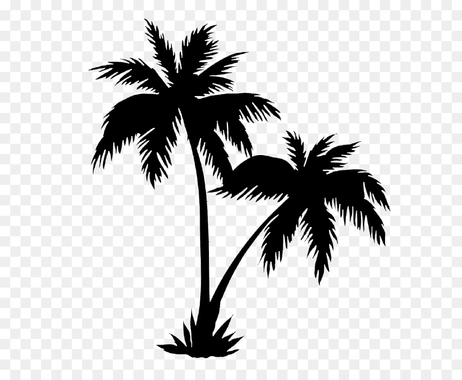 7. Palm Tree Silhouette Tattoo for Couples - wide 6