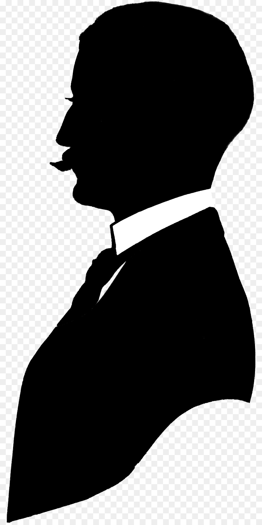 Monochrome photography Black and white Silhouette - gentleman png download - 869*1800 - Free Transparent Monochrome Photography png Download.