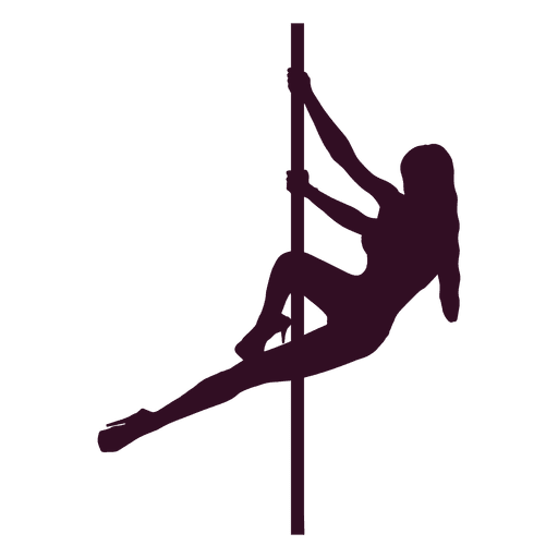 Silhouette Pole dance Ballet - Silhouette png download - 512*512 - Free ...